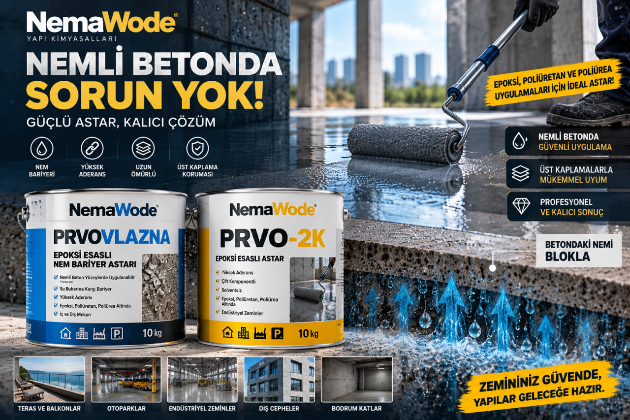 Epoksi Astar Nedir? Nemli Beton Üzerine Uygulanır mı?