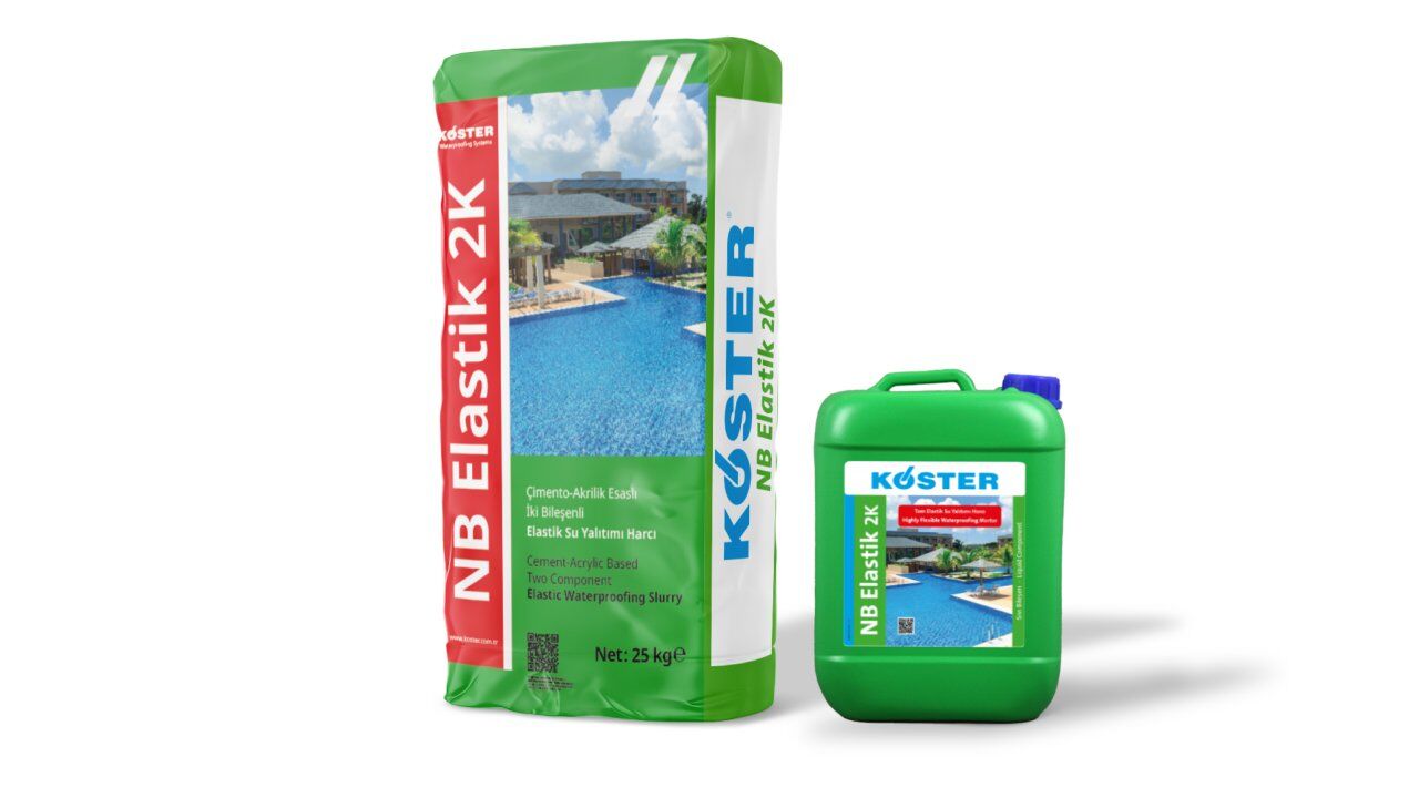 NB Elastik 2K Elastik Su Yalıtımı Harcı (2K) 33KG SET FİYATIDIR