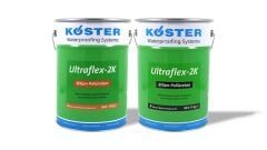 Ultraflex-2K Bitüm-Poliüretan Esaslı, İki Bileşenli  ve Çok Elastik Likit Su Yalıtımı 30 KG SET HALİNDE