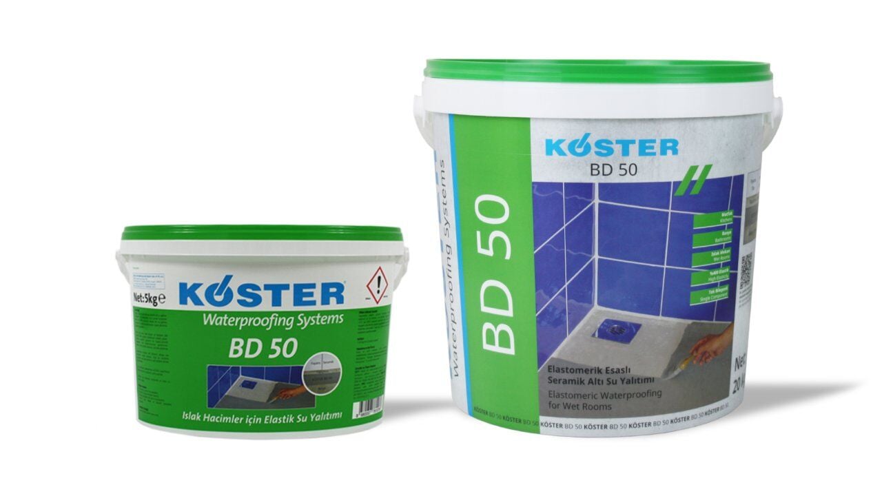 BD 50 Islak Hacimler için Elastomerik Su Yalıtımı