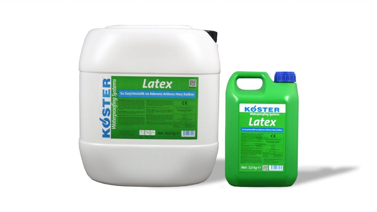 Latex Sentetik Kauçuk Esaslı Aderans ve Geçirimsizlik Katkısı 5'KG AMBALAJ