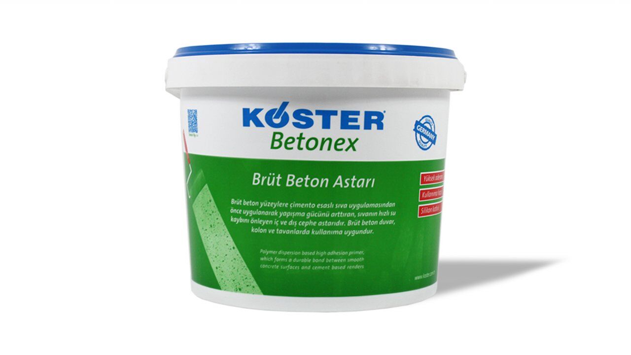 Betonex Kaba ve İnce Sıva Astarı 12KG AMBALAJ