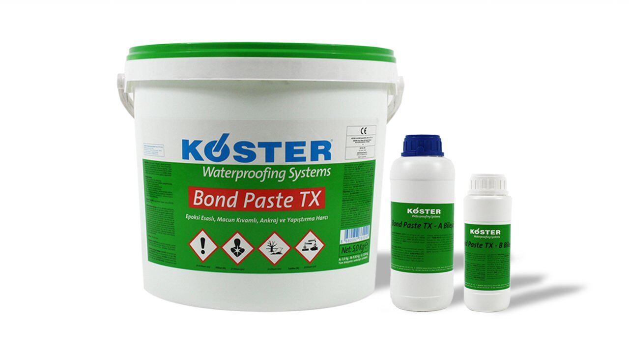 Bond Paste TX Epoksi Esaslı Ankraj ve Filiz Ekme Harcı 5KG AMBALAJ