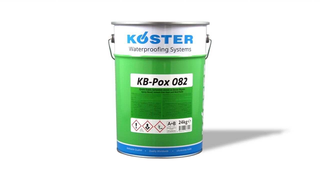 KB-Pox 082 Epoksi Esaslı, Solventsiz Zemin ve Duvar Boyası 24KG SET