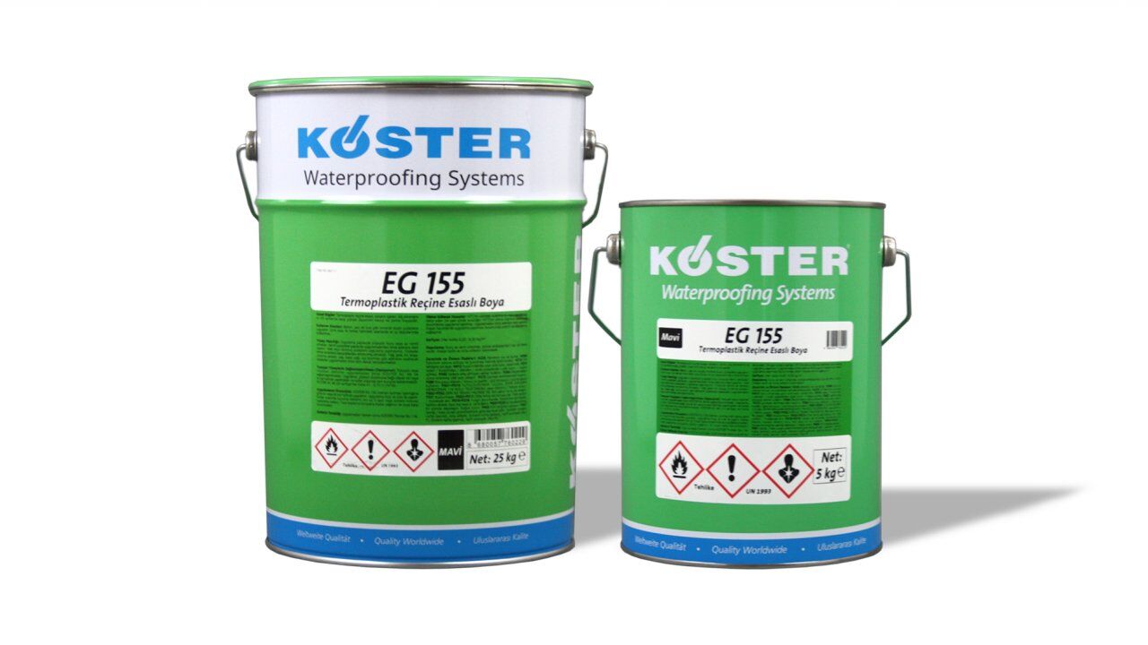 EG 155 Termoplastik Reçine Esaslı Havuz Boyası 5KG AMBALAJ