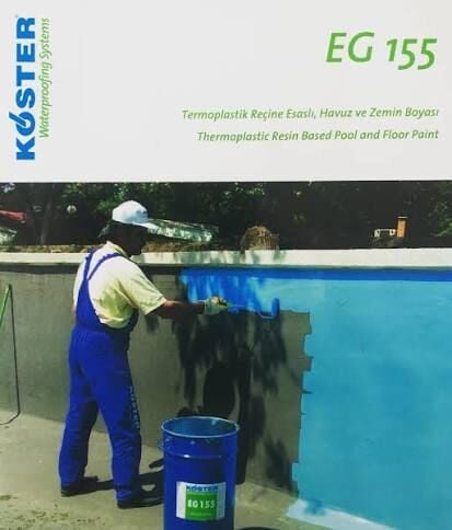 EG 155 Termoplastik Reçine Esaslı Havuz Boyası