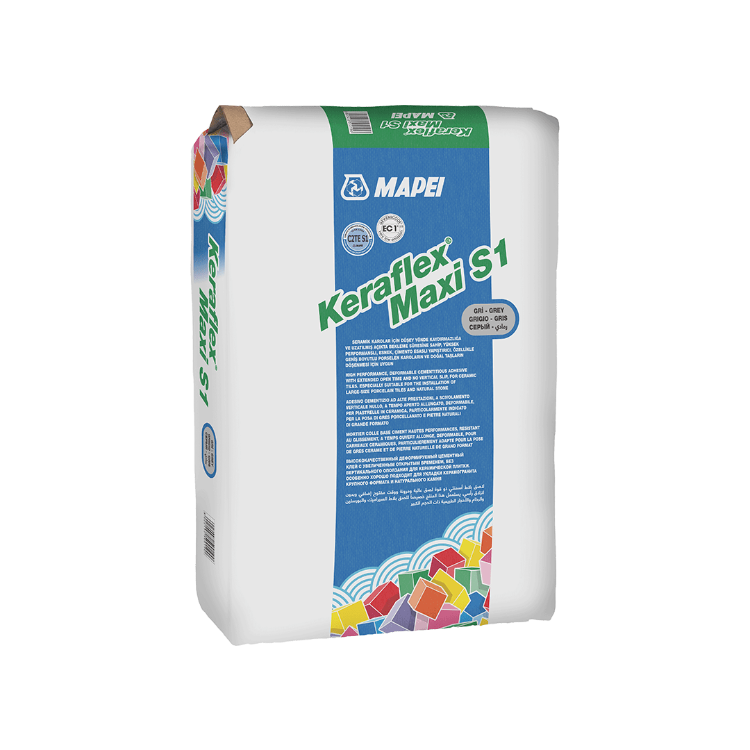 KERAFLEX MAXI S1 N WHİTE 25KG BEYAZ DÜŞEY FAYANSLAR İÇİN YAPIŞTIRICI