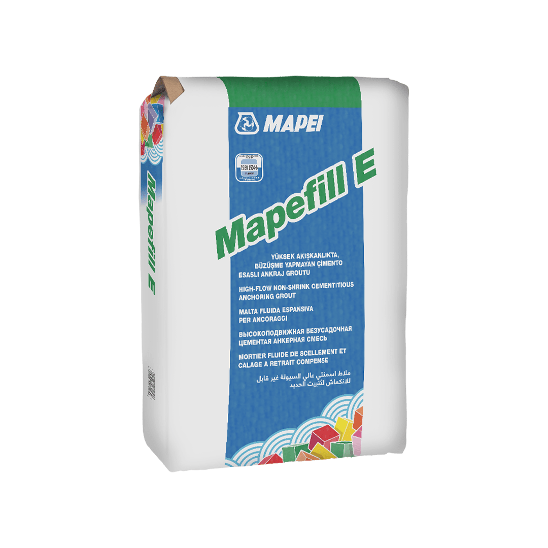 MAPEFILL E 25KG çimento esaslı ankraj harcı.