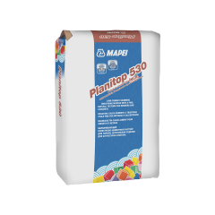 PLANITOP 530 GREY Kireç ve çimento esaslı sıyırma harcı.