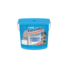 FACCIATA SİLİKONLU GRENLİ WHİTE 25 KG Akrilik kopolimer esaslı, silikon katkılı dış cephe kaplaması.