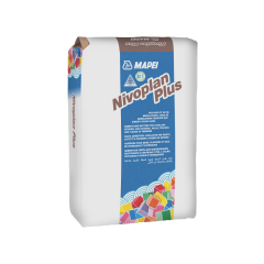 NIVOPLAN PLUS GREY İç ve dış mekanlardaki duvar, tavan ve zeminler için çimento esaslı tesviye harcı.