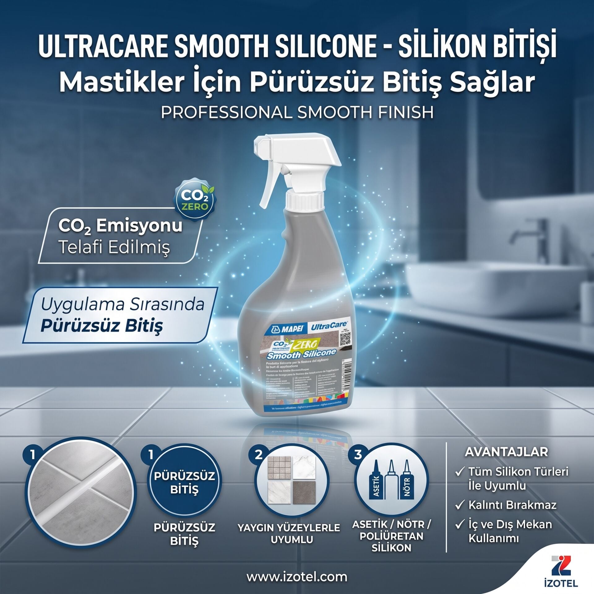 ULTRACARE SMOOTH SILICONE SİLİKON BİTİŞİ
