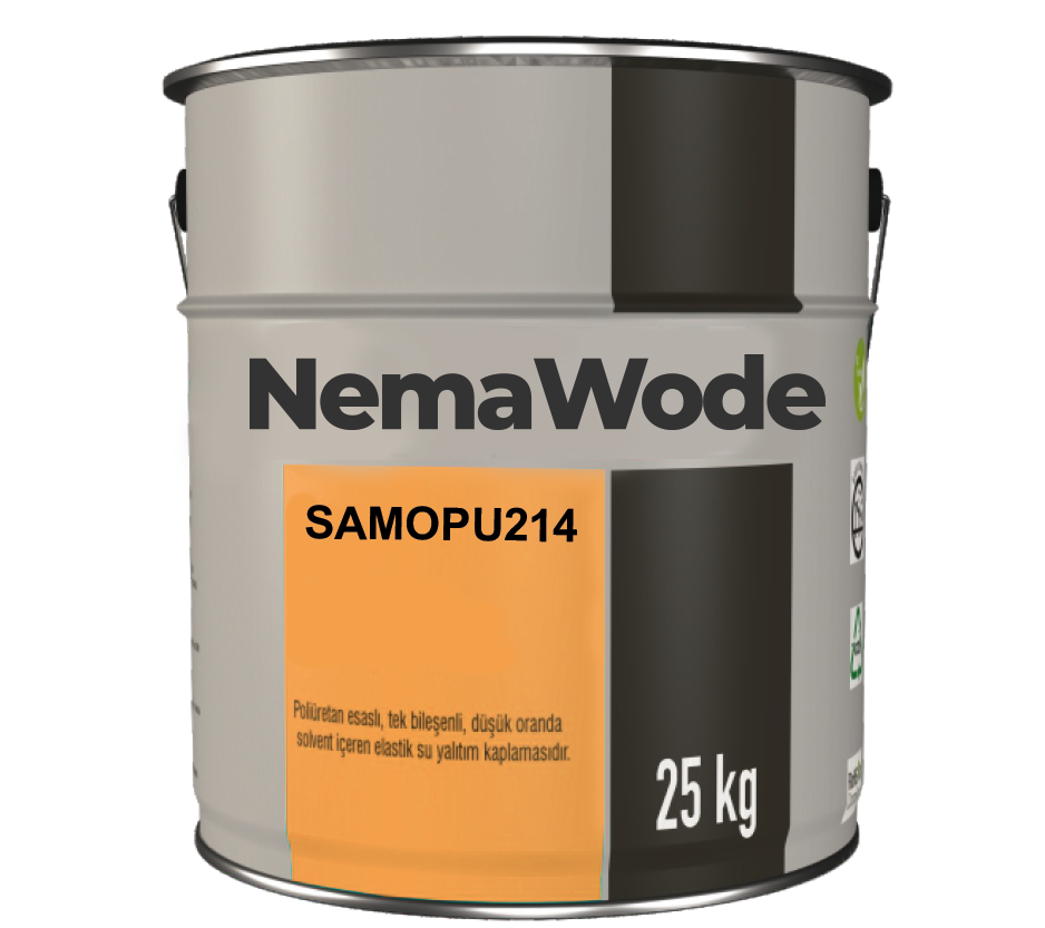 SAMAPU 214 POLİÜRETAN ESASLI GRİ RENK U.V. DAYANIMLI 25KG