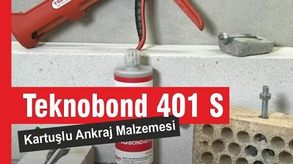 Teknobond 401 S Kimyasal Dübel