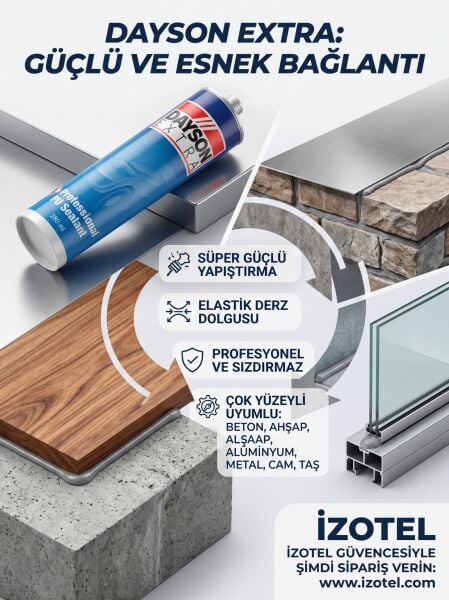 Dayson Extra Poliüretan Mastik 280 ml