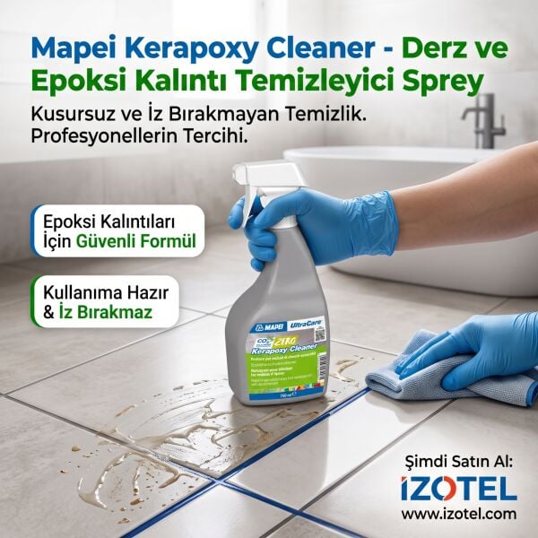 Mapei Kerapoxy Cleaner Derz ve Epoksi Temizleyici
