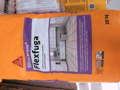 SikaCeram® Flexfuga Çimento esaslı derz dolgu malzemesi 5 KG  Kahverengi