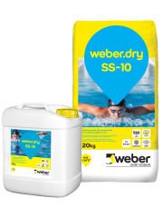 WEBER.DRY SS-10 Çimento Esaslı Tam Elastik Yalıtım Ürünü