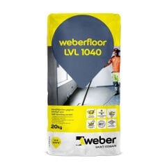 weberfloor LVL 1040 Kendinde Yayılan Civalı Selflevelling Şap
