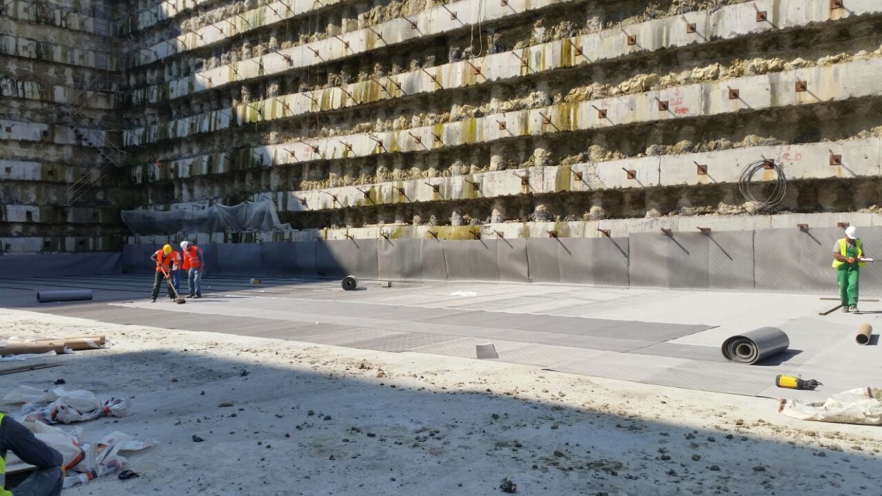 TEMEL VE PERDE FOSROC ENGAGE UYGULAMALARIMIZ