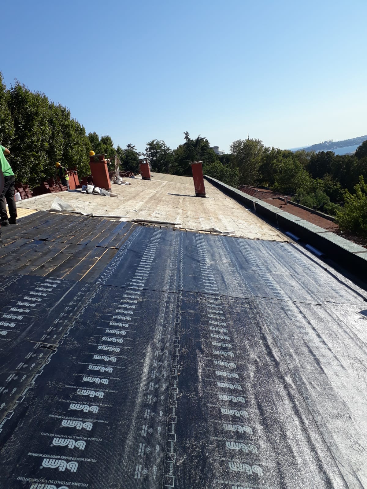 Temel, Perde , Çatı Membranları